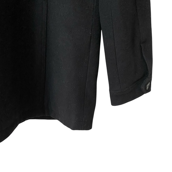 Kenneth Cole New York Wool-Blend Black Field Jacket Quilted Lined XL - Picture 12 of 15